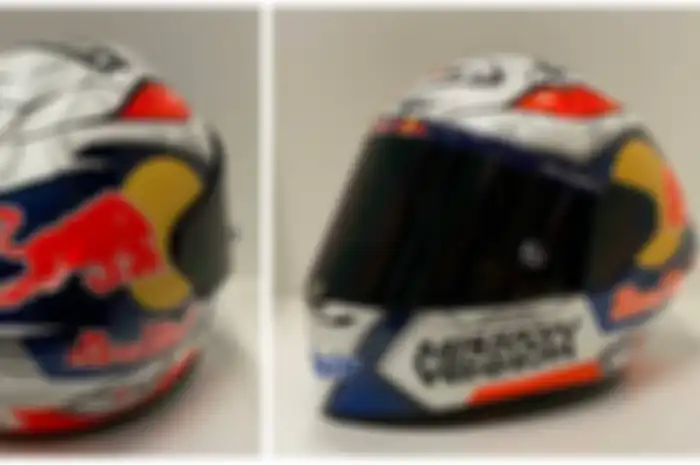 Grafis baru helm Suomy SR-GP andalan Andrea Dovizioso di MotoGP 2020 terinspirasi karakter film kartun Jepang, Saint Seiya