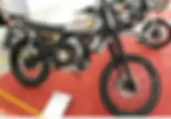 Tampil Gagah! Motor Trail Hasil Kawin Silang Yamaha RX-K dengan Ninja 150, Jadinya Unik