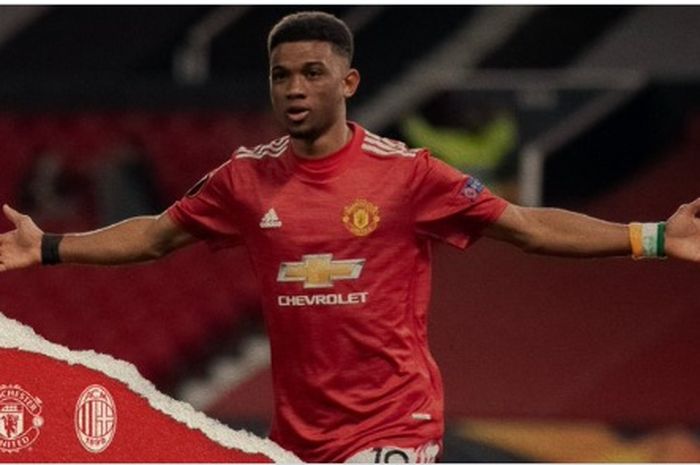 Wonderkid Manchester United, Amad Diallo, disebut-sebut pantas jadi kandidat Ballon d'Or, meskipun baru cetak sebiji gol.