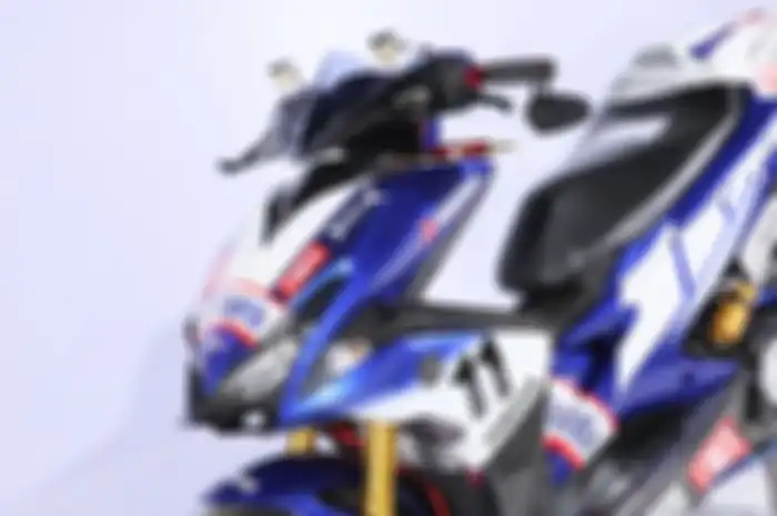 Pemenang kelas Master Yamaha Aerox Customaxi Bandung 2019