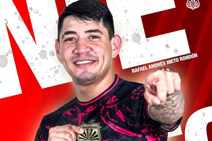 Andres Nieto, pemain baru Bhayangkara FC