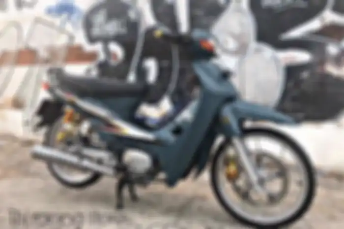 Honda Wave (Supra) asal Vietnam, tampil sederhana tapi sematkan spare part Racingboy disekujur tubuh
