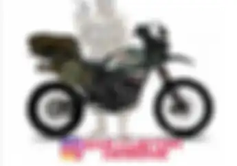 Muncul Gambar Render Motor Adventure 200 cc Berkonsep Motor Militer!