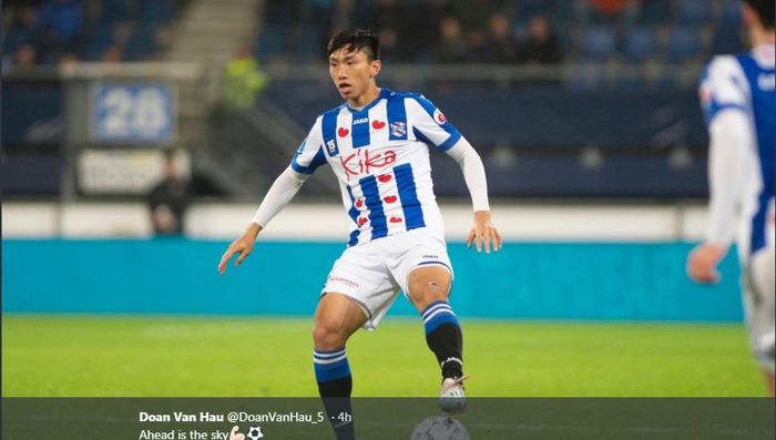 Pemain timnas U-22 Vietnam dan Heerenveen SC, Doan Van Hau.