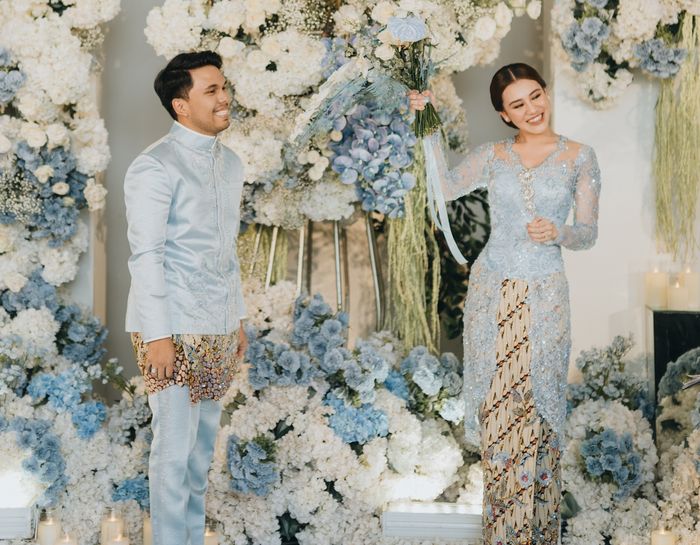 Thariq Halilintar dan Aaliyah Massaid