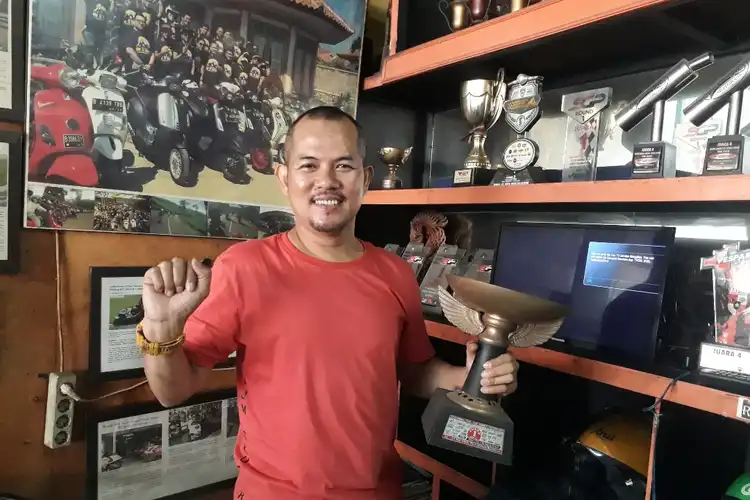 Ini Pembalap Indonesia yang Pernah Balap Melawan  Valentino Rossi di Ajang GP