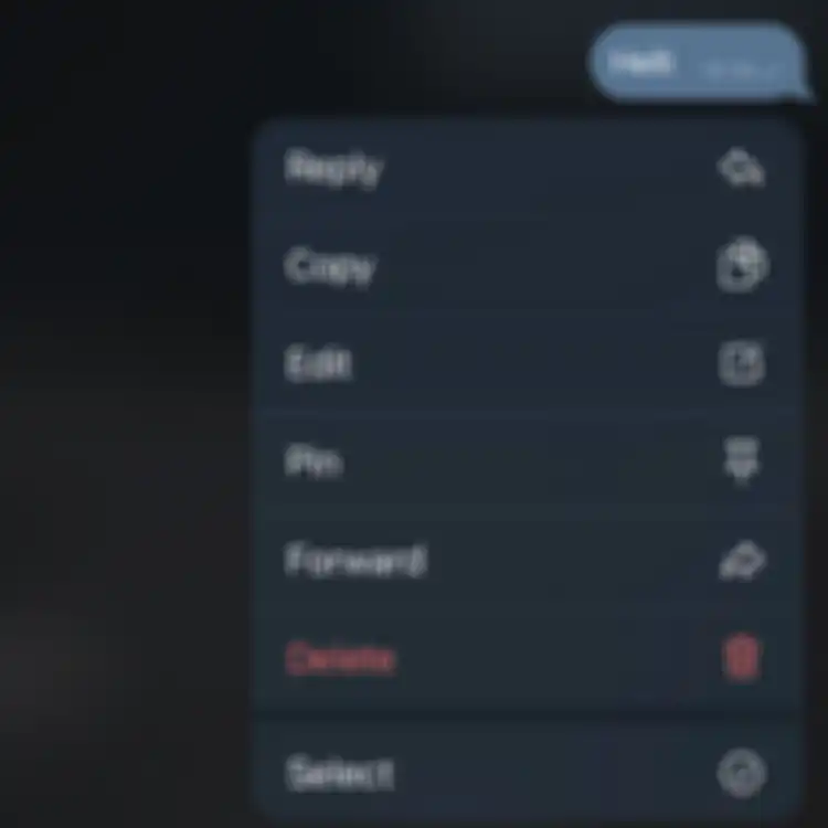 Cara edit pesan Typo di Telegram
