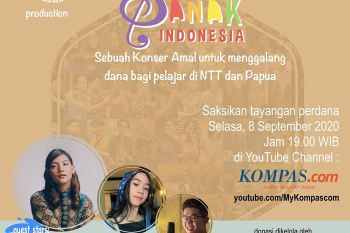 Konser Virtual “Suara Anak Indonesia”. 