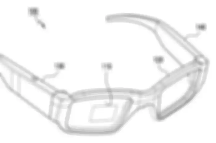 Ilustrasi konsep smartglasses dari Samsung