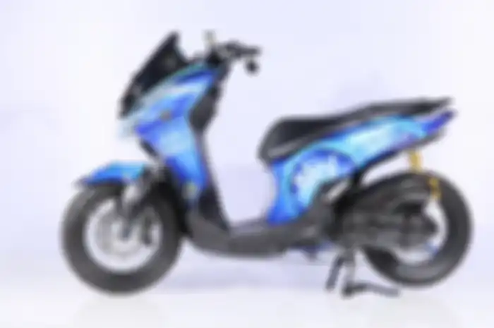 Yamaha Lexi pemenang kelas Rising Star di Customaxi Yamaha Bandung