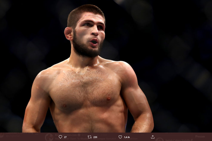 Juara kelas ringan UFC, Khabib Nurmagomedov siap menanggalkan sabuk juaranya.