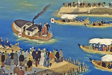 Misi Iwakura adalah perjalanan diplomatik Kekaisaran Jepang pergi ke Amerika Serikat dan Eropa dimulai tahun 1871.