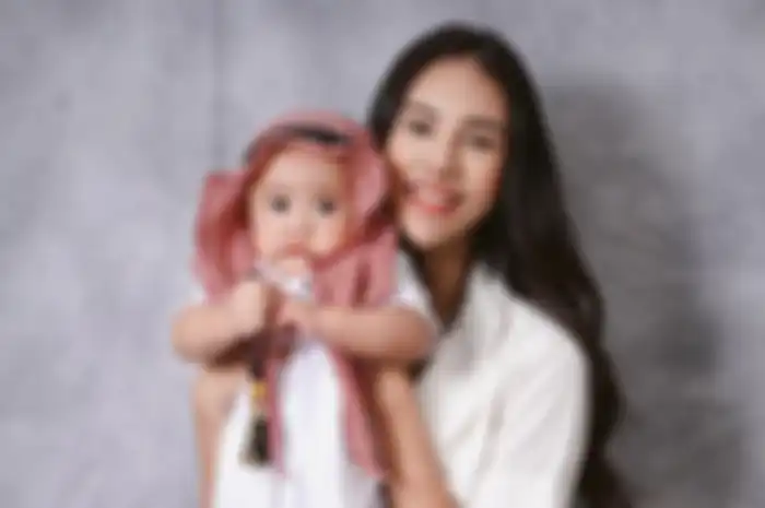 Anya Geraldine senang bisa foto bareng Rayyanza Malik Ahmad