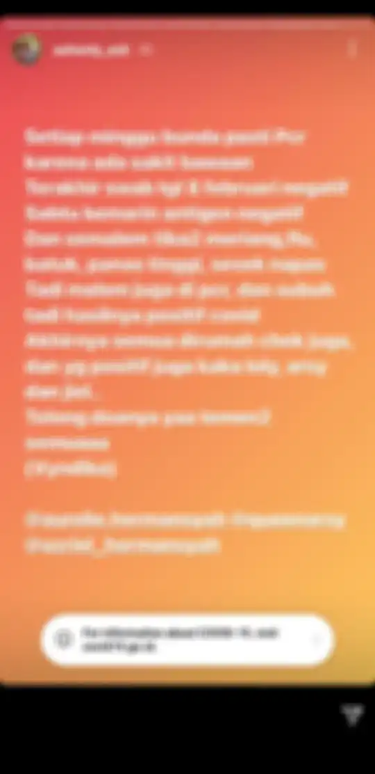 Ashanty mengumumkan keluarganya terkena virus corona