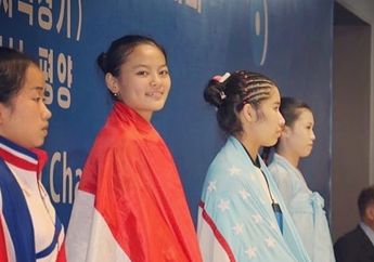 5 Pesona Menawan Windy Cantika Aisah, Peraih Medali Emas Angkat Besi SEA Games 2019. Parasnya Ayu Banget!