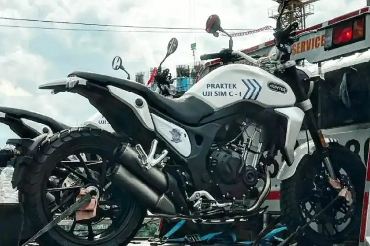  132 Motor Hunter Scrambler SK500 Disiapkan, Syarat Punya SIM C1 Ternyata Tidak Mudah