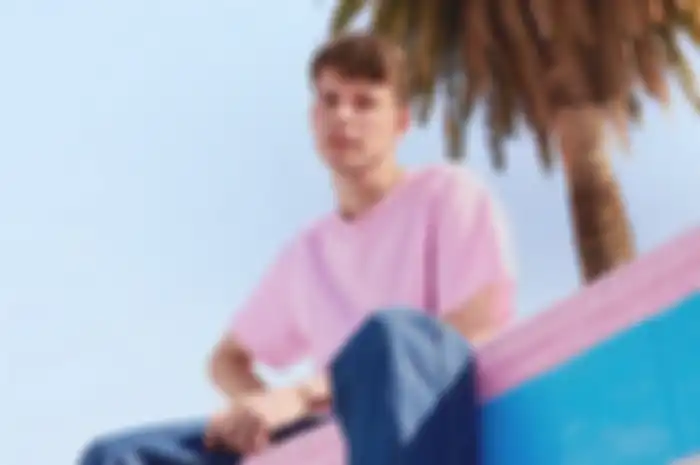 Rex Orange County in Pink