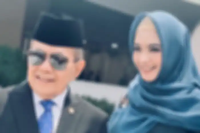 Ingrid Kansil dan Syarief Hasan menghadiri acara pelantikan Jokowi dan Ma'ruf Amin