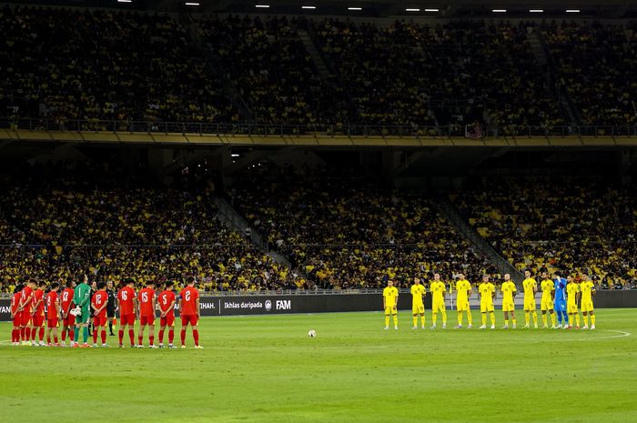 Timnas Malaysia mengakhiri kutukan usai menang telak atas Vietnam pada putaran ketiga Kualifikasi Piala Asia 2027 di Stadion Nasional Bukit Jalil, Malaysia, Selasa (10/6/2025).