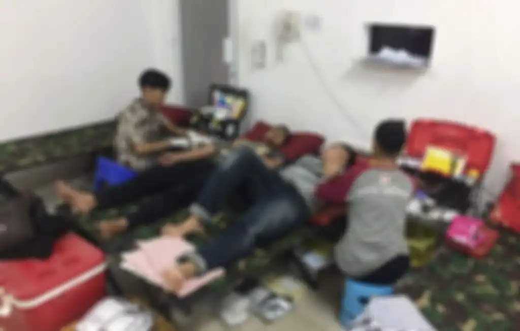 Kegiatan donor darah oleh rekan-rekan SPD di bakti sosial Ramadhan 2018
