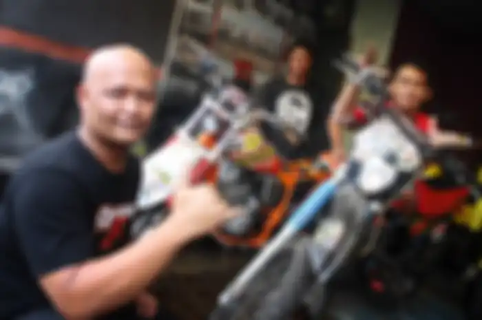 Bengkel spesialis ini produksi berbagai komponen Suzuki TS 125