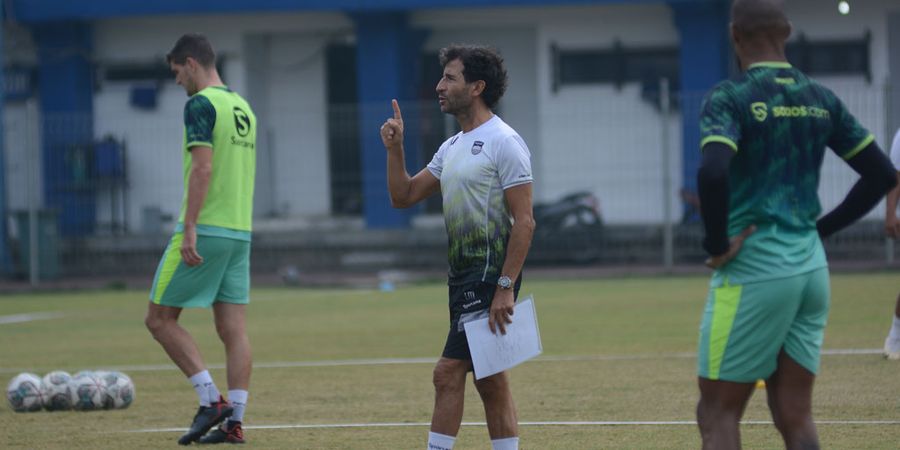 Permintaan Luis Milla Kepada Pemain Persib Bandung Jelang Lawan Arema FC