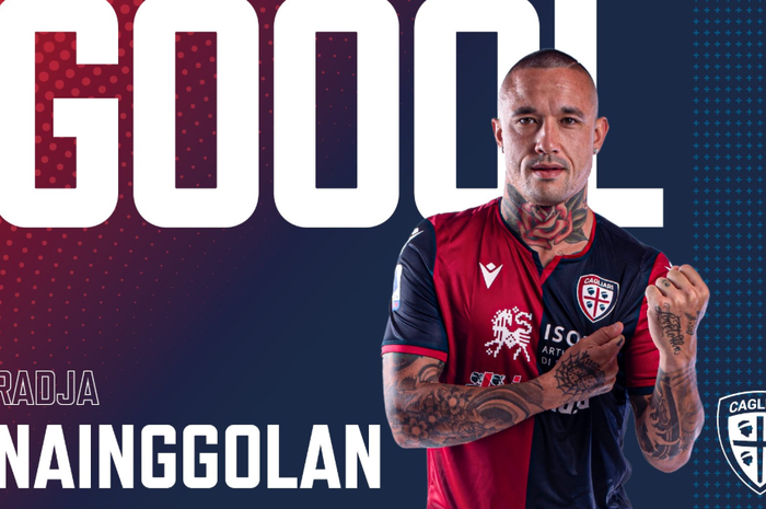 Radja Nainggolan, melesatkan Cagliari di klasemen Liga Italia dengan gol dan assist-nya.