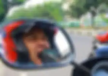 Astaga! Ngantuk Lebih Baik Jangan Naik Motor, Karena Bisa Kena Denda Rp 1 Juta