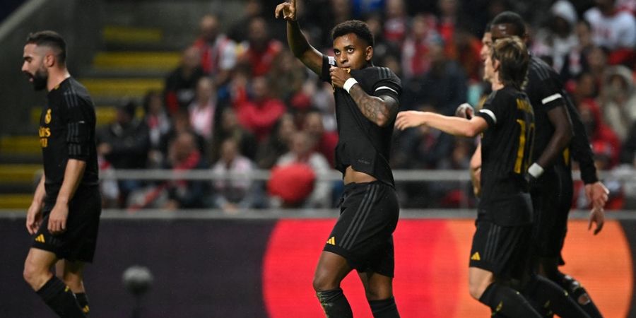 Hasil Liga Champions - Rodrygo Akhiri Paceklik Gol, Real Madrid Sempurna