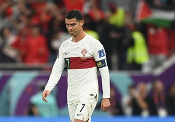 Cristiano Ronaldo Tertangkap Basah Mewek Usai Keok Lawan Maroko di Piala Dunia 2022, Kini Curhat Pilu di Instagram: Mimpi Itu Berakhir