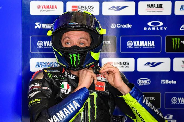 Valentino Rossi saat berada di Circuit of the Americas untuk menjalani seri MotoGP Americas 2019.