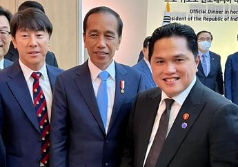 Pulang Kampung ke Korea Selatan, Shin Tae-yong Bertemu Presiden Jokowi