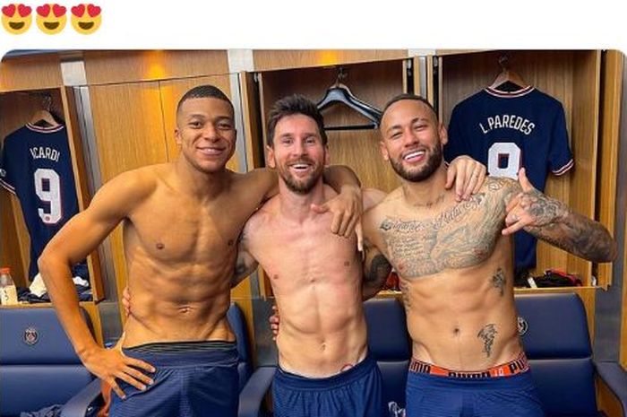 Paris Saint-Germain ternyata lebih sering kalah kalau Lionel Messi, Neymar Junior, dan Kylian Mbappe bermain bersama.