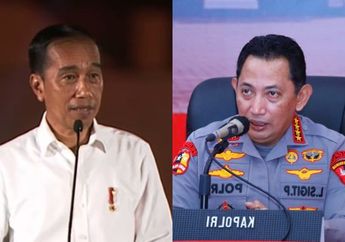 Detik-detik Presiden Jokowi Tak Bersalaman dengan Kapolri di HUT TNI ke-77, Ada Apa?