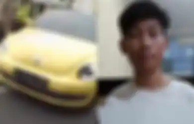 Tampangnya Memelas Usai Berhasil Diamankan Petugas, Ternyata Ini Alasan Bocah Pengemudi VW Kuning Nekat Tabrak Polisi dan Kabur Tancap Gas