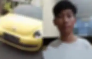 Tampangnya Memelas Usai Berhasil Diamankan Petugas, Ternyata Ini Alasan Bocah Pengemudi VW Kuning Nekat Tabrak Polisi dan Kabur Tancap Gas
