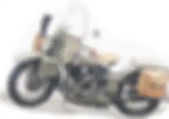 Motor Legend Dan Penuh Sejarah Harley Davidson  42WLA  Dipakai Perang Dunia Ke-2