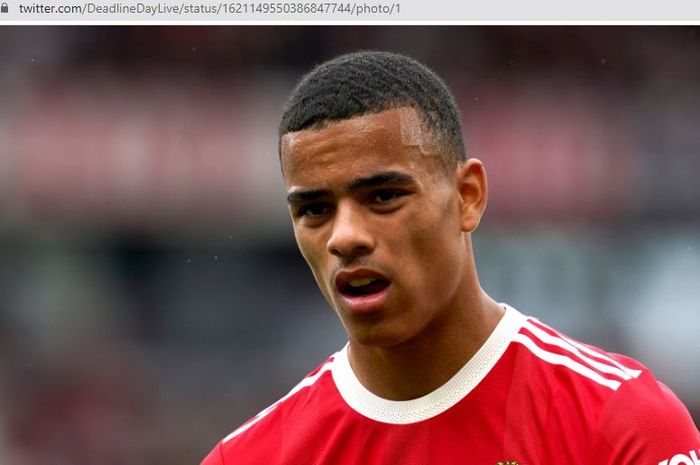 Penyerang Manchester United, Mason Greenwood.