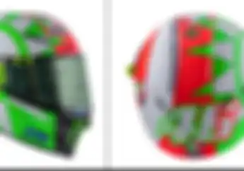Nongol Juga Akhirnya Desain Helm terbaru Valentino Rossi, simak Videonya!