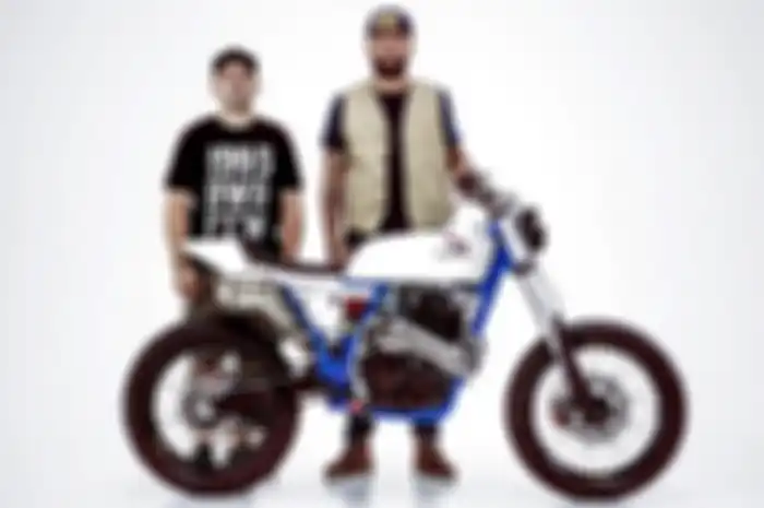 Honda XR60R custom street tracker dari Herencia Custom Garage, dilansir oleh Bikebound.com