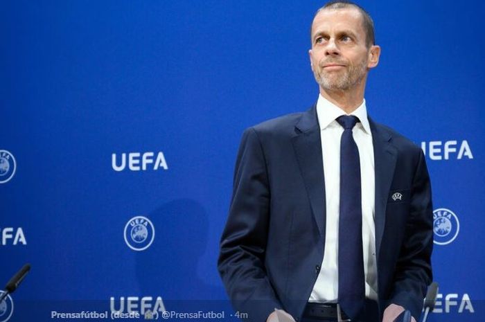 Presiden UEFA, Aleksander Ceferin.