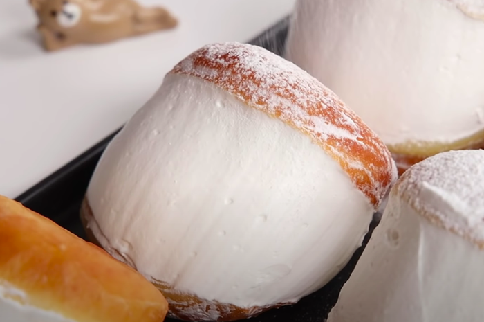 Donat krim susu Korea