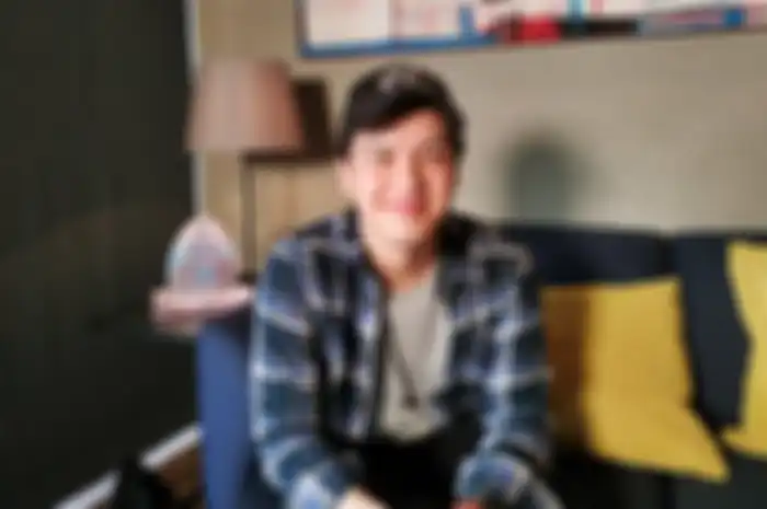 Morgan Oey bercerita soal perannya sebagai Eggy di film Eggnoid, Senin (21/10/2019).