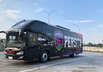 Makin Profesional, Persita Tangerang Perkenalkan Bus Baru Tim