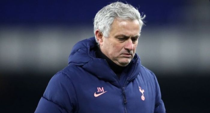 Jose Mourinho saat masih melatih Tottenham Hotspur.
