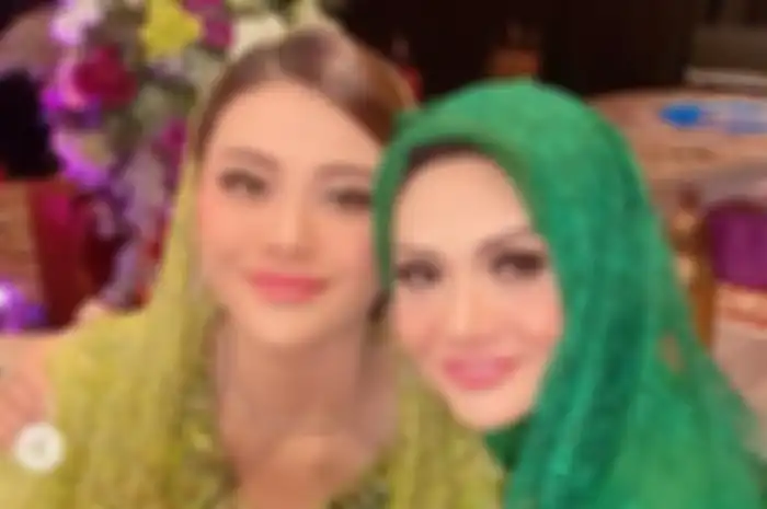 Aurel Hermansyah bersama Krisdayanti