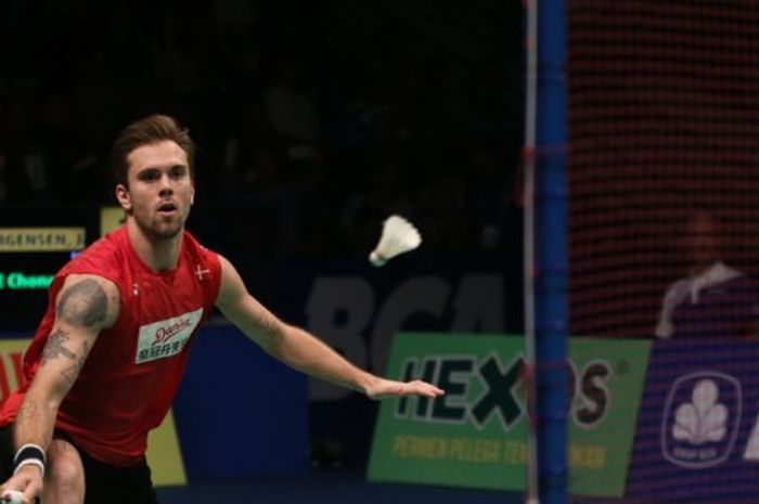 Pebulu tangkis tunggal putra Denmark, Jan O Jorgensen, gantung raket setelah Denmark Open 2020.