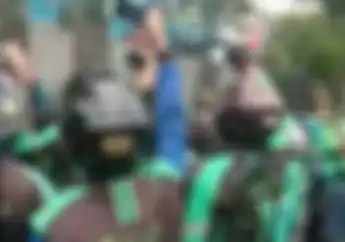 Kota Kasablanka Mencekam, Video Puluhan Pengojek Online Kejar Satpam, Berawal dari Perkelahian