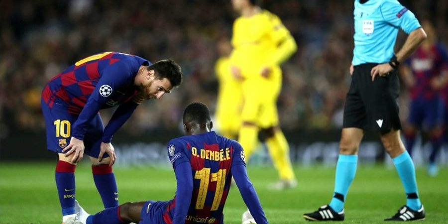 Berulah Lagi, Ousmane Dembele Kedapatan Terlambat Sambil Main Handphone di Sesi Latihan Barcelona