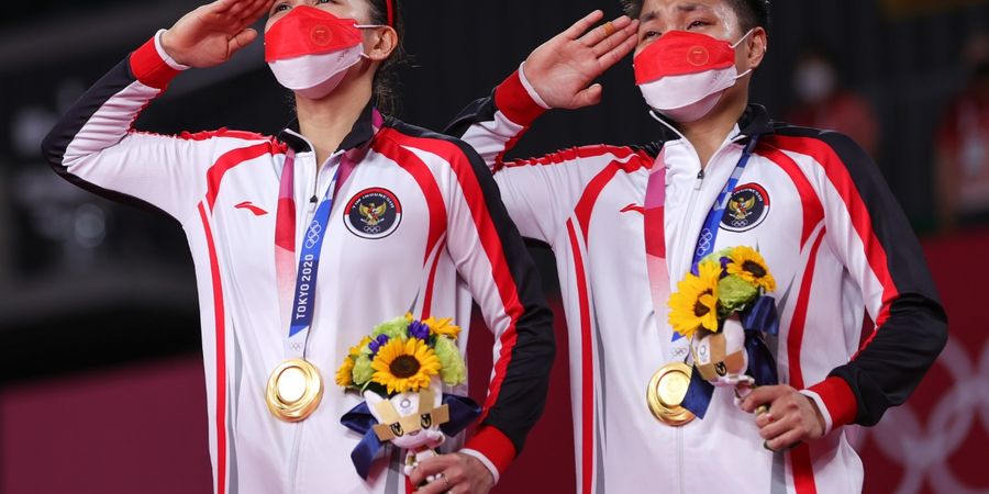 Sabet Medali Emas untuk Indonesia, Greysia Polii dan Apriyani Rahayu Masih Terheran-heran